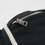 Chanel Sports Line CC Logo Waist Pouch Bag Racket Pattern Canvas Navy White — view 4