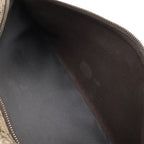 Gucci GG Plus Supreme Shoulder Bag Crossbody Leather Beige Brown Dark Gold — view 9