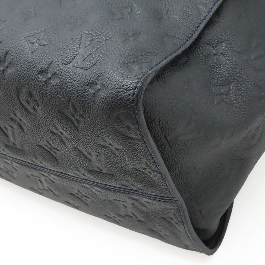 Louis Vuitton Monogram Empreinte Luminous PM Tote Leather Infini Dark Blue — view 3