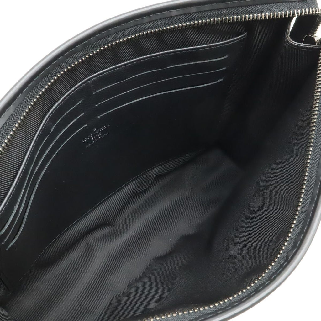 Louis Vuitton Monogram Eclipse Pochette Voyage Clutch — view 6