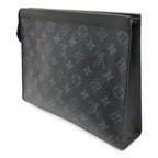 Louis Vuitton Monogram Eclipse Pochette Voyage Clutch — view 2