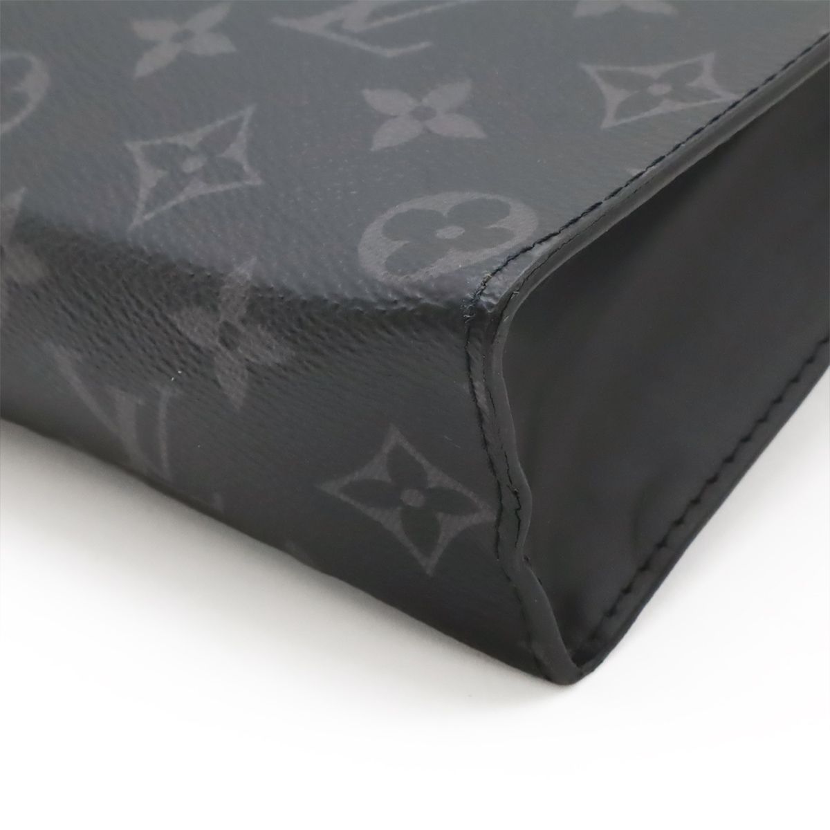 Louis Vuitton Monogram Eclipse Pochette Voyage Clutch — view 3