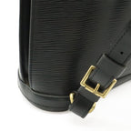 Louis Vuitton Epi Cobran Backpack Shoulder Bag Leather Noir Black — view 5
