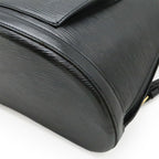 Louis Vuitton Epi Cobran Backpack Shoulder Bag Leather Noir Black — view 3