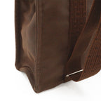 Hermes Her Line Sac a Dos Backpack Shoulder Bag Canvas Brown — view 5
