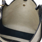 Hermes Evelyne I 1 PM Shoulder Bag Toile Ash Canvas Natural Navy Silver — view 6