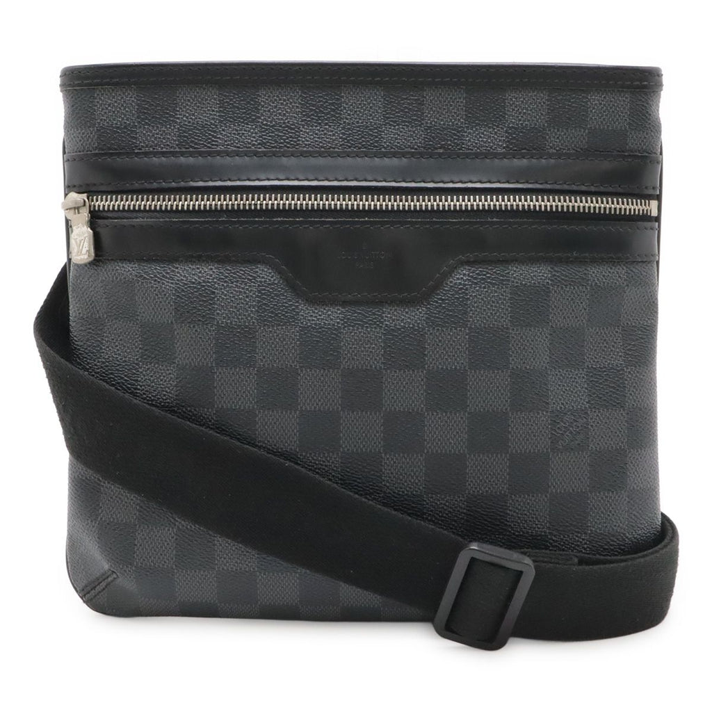 Louis Vuitton Damier Graphite Thomas Shoulder Bag Crossbody Square