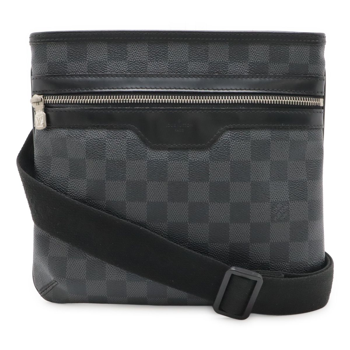Louis Vuitton Damier Graphite Thomas Shoulder Bag Crossbody Square