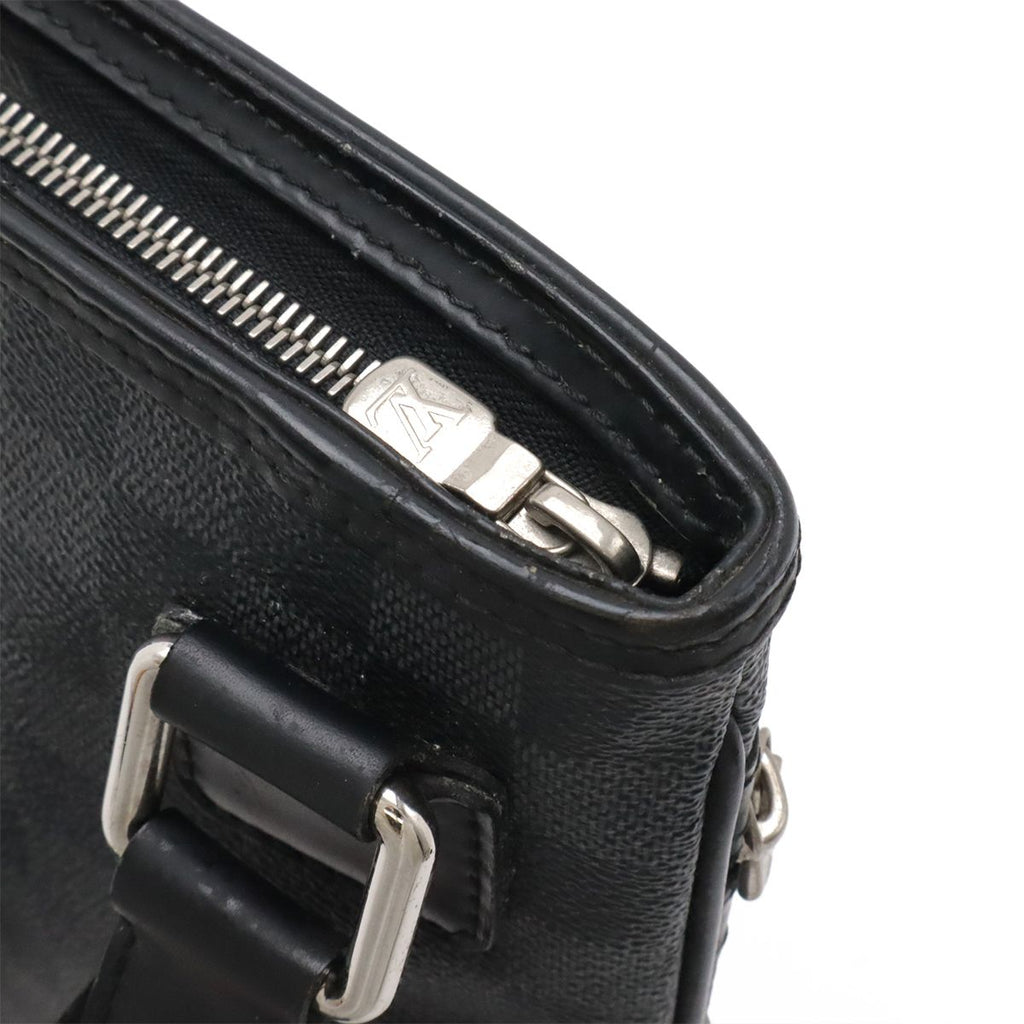 Louis Vuitton Damier Graphite Thomas Shoulder Bag Crossbody Square — view 4