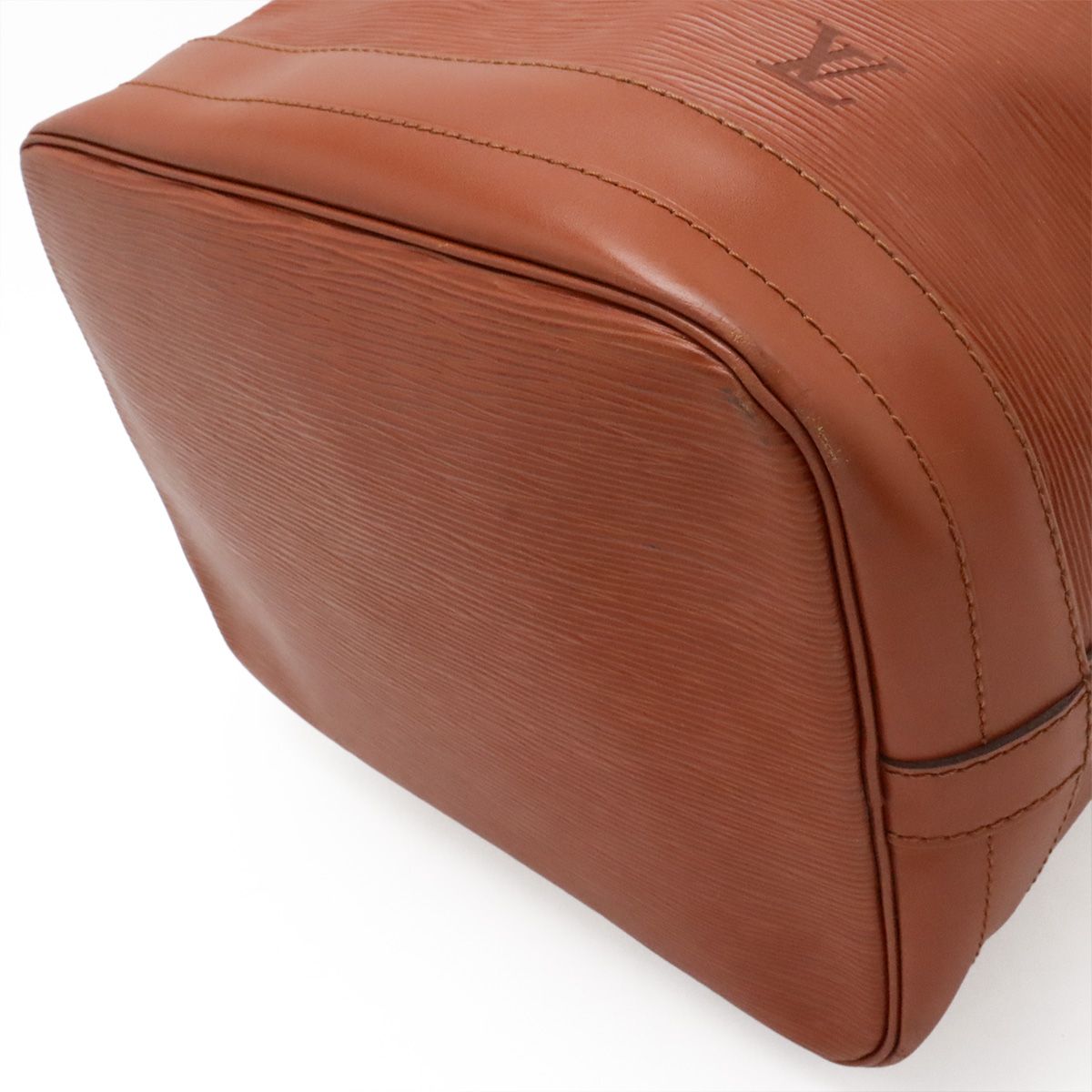 Louis Vuitton Epi Noe Drawstring Shoulder Bag Leather Kenya Brown — view 3