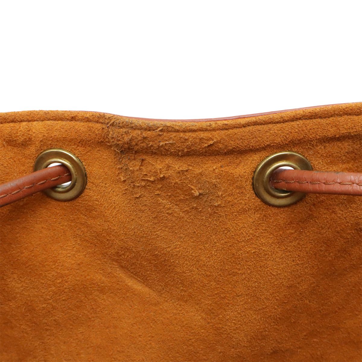 Louis Vuitton Epi Noe Drawstring Shoulder Bag Leather Kenya Brown — view 6
