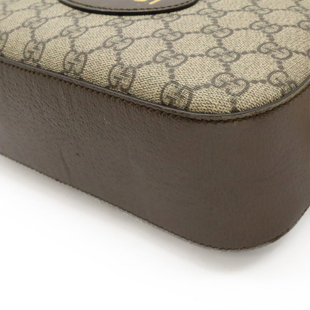 Gucci GG Small Supreme Neo Vintage Messenger Bag 2-Way Clutch Beige — view 3