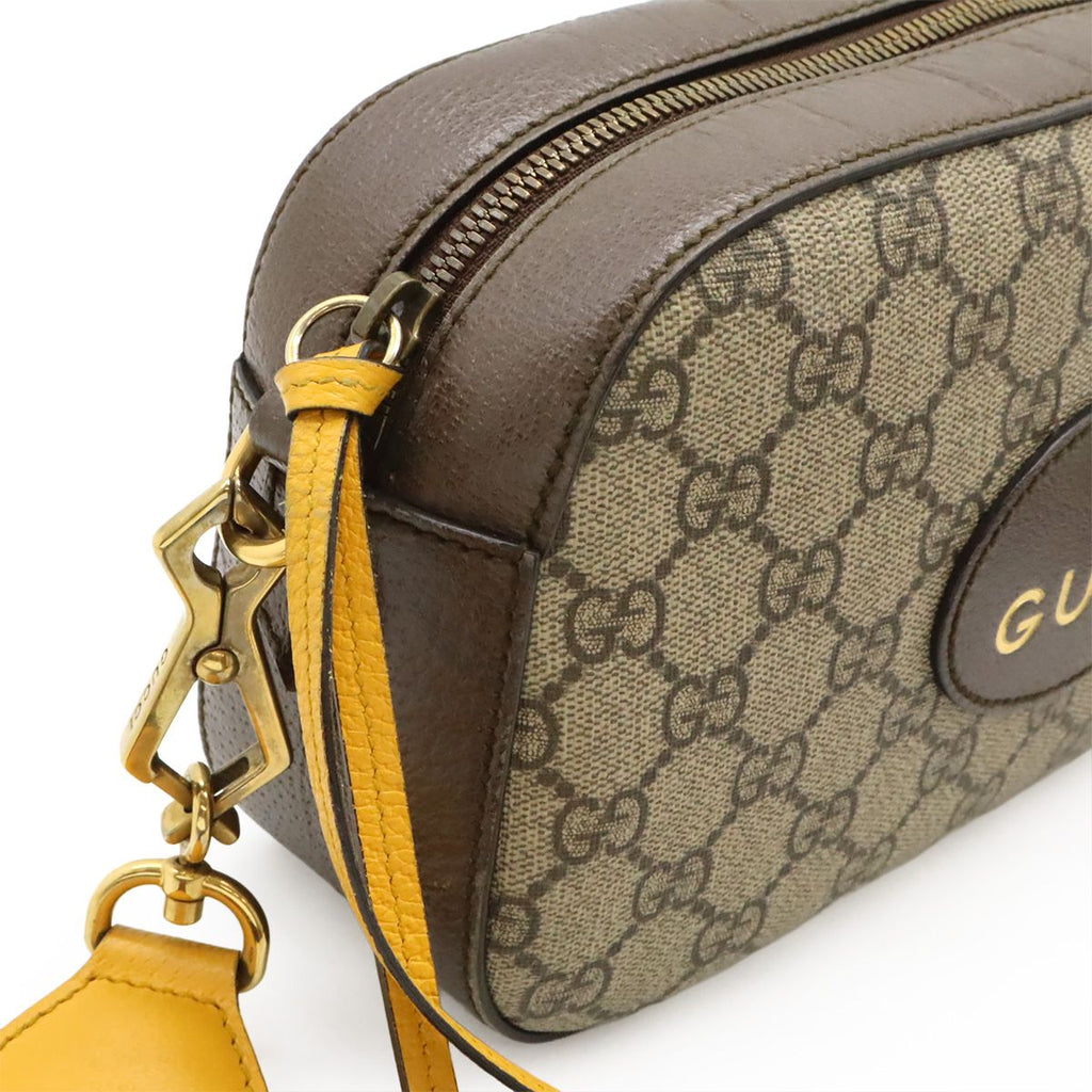 Gucci GG Small Supreme Neo Vintage Messenger Bag 2-Way Clutch Beige — view 5