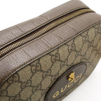 Gucci GG Small Supreme Neo Vintage Messenger Bag 2-Way Clutch Beige — view 8