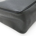 Louis Vuitton Taiga Shoulder Bag Crossbody Leather Ardoise Black — view 3