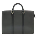 Louis Vuitton Taiga Porte Documents Lozan Business Briefcase Ardoise Black
