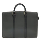 Louis Vuitton Taiga Porte Documents Lozan Business Briefcase Ardoise Black
