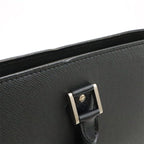 Louis Vuitton Taiga Porte Documents Lozan Business Briefcase Ardoise Black — view 8