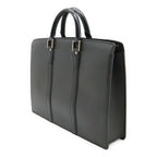 Louis Vuitton Taiga Porte Documents Lozan Business Briefcase Ardoise Black — view 2