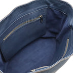 Louis Vuitton Voyage Tote Large Shoulder Bag Taurillon Leather Navy — view 5