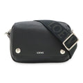 Loewe Pebble Messenger Small Shoulder Bag Crossbody Supplement Gray Necklace