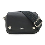 Loewe Pebble Messenger Small Shoulder Bag Crossbody Supplement Gray Necklace