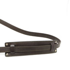 Loewe Repeat Anagram Shoulder Bag Crossbody Leather Black Dark Brown Silver — view 5