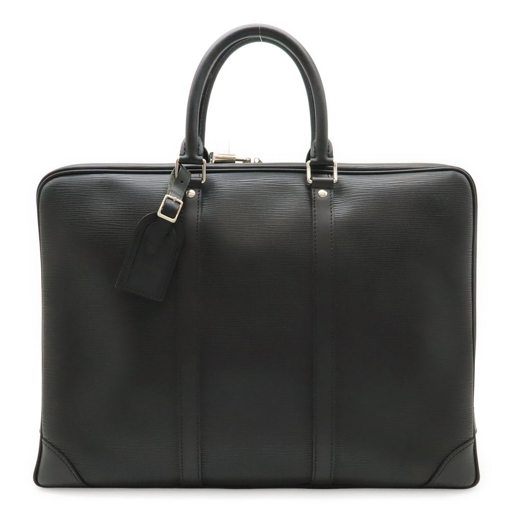 Louis Vuitton Epi Pdv Porte Documents Voyage Document Purse Business Noir Black