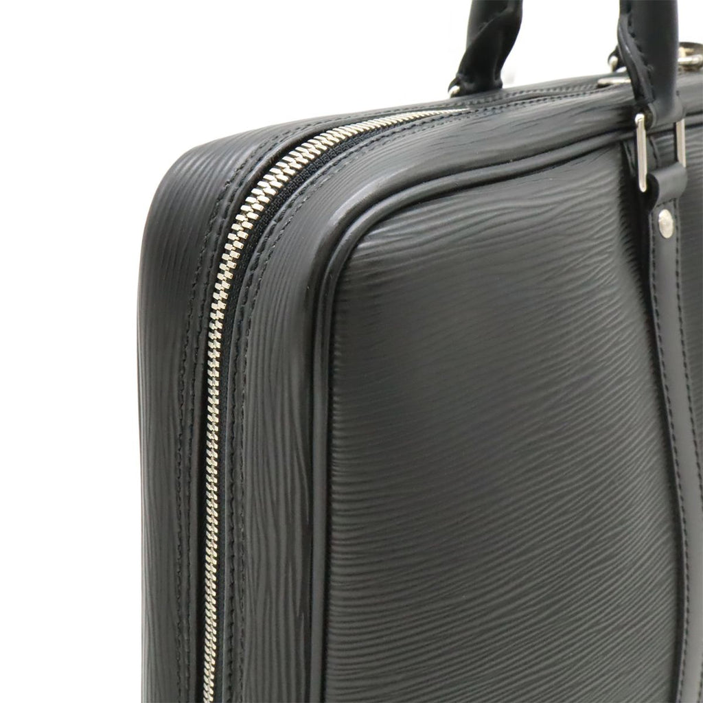 Louis Vuitton Epi Pdv Porte Documents Voyage Document Purse Business Noir Black — view 7