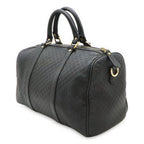 Gucci Micro Guccissima Boston Bag Leather Black — view 2