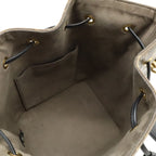 Fendi Zucca Montresor Bucket Bag Shoulder Drawstring Brown — view 6