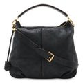 Louis Vuitton Mahina Selene PM 2-Way Shoulder Bag Noir Black Gold Pouch Out of