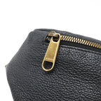 Gucci Print Sherry Line Belt Bag Waist Pouch Leather Pink Green Red Gold — view 4