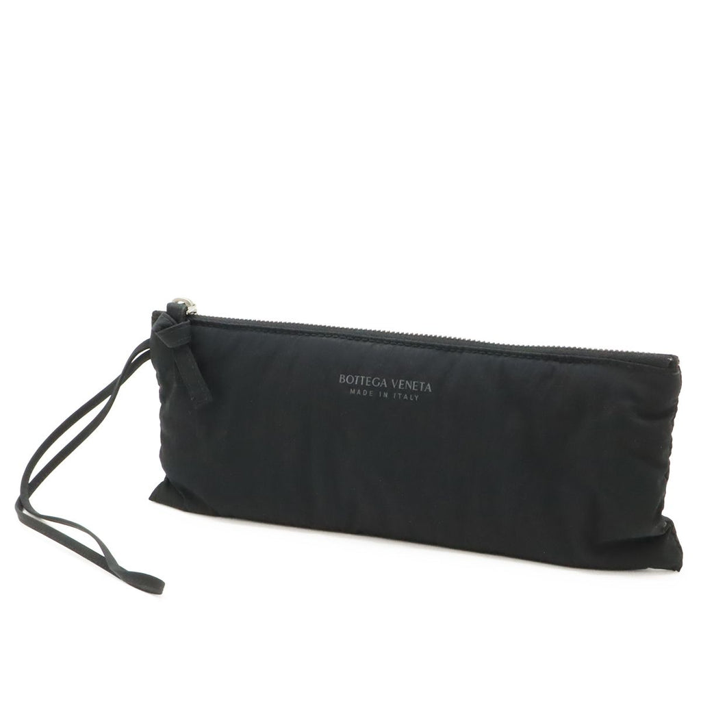 Bottega Veneta Maxi Intrecciato Padded Tech Cassette Shoulder Bag Nylon Black — view 8
