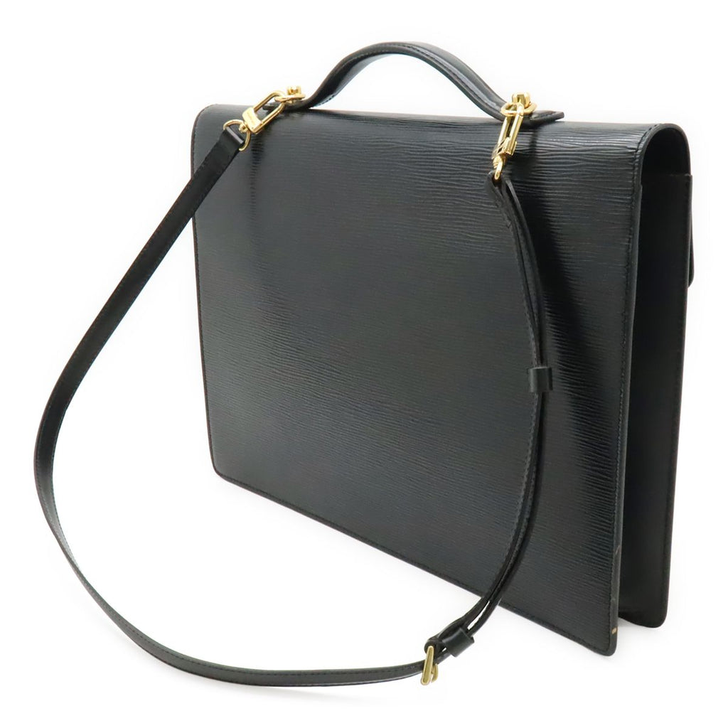 Louis Vuitton Epi Porte Documents Bandouliere Business Briefcase 2-Way Shoulder — view 2