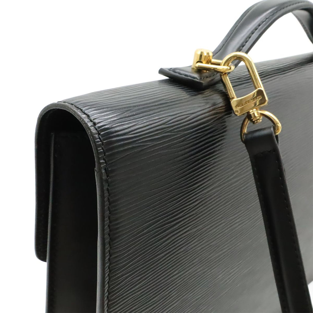 Louis Vuitton Epi Porte Documents Bandouliere Business Briefcase 2-Way Shoulder — view 4