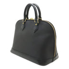 Louis Vuitton Epi Alma Handbag Leather Noir Black Gold — view 2