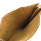 Hermes Onimetou Shoulder Bag Pochette Crossbody Leather Brown — view 6