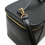 Louis Vuitton Epi Nice 2-Way Vanity Shoulder Bag Leather Noir Black — view 4