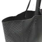 Bottega Veneta Intreccio Mirage Tote Shoulder Bag Leather Black — view 6