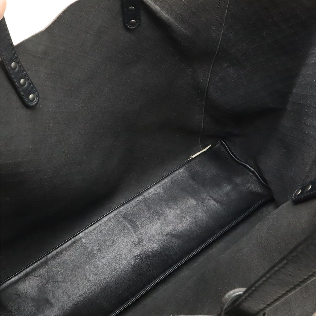 Bottega Veneta Intreccio Mirage Tote Shoulder Bag Leather Black — view 5