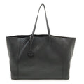 Bottega Veneta Intreccio Mirage Tote Shoulder Bag Leather Black