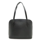 Louis Vuitton Epi Lussac Shoulder Bag Tote Leather Noir Black