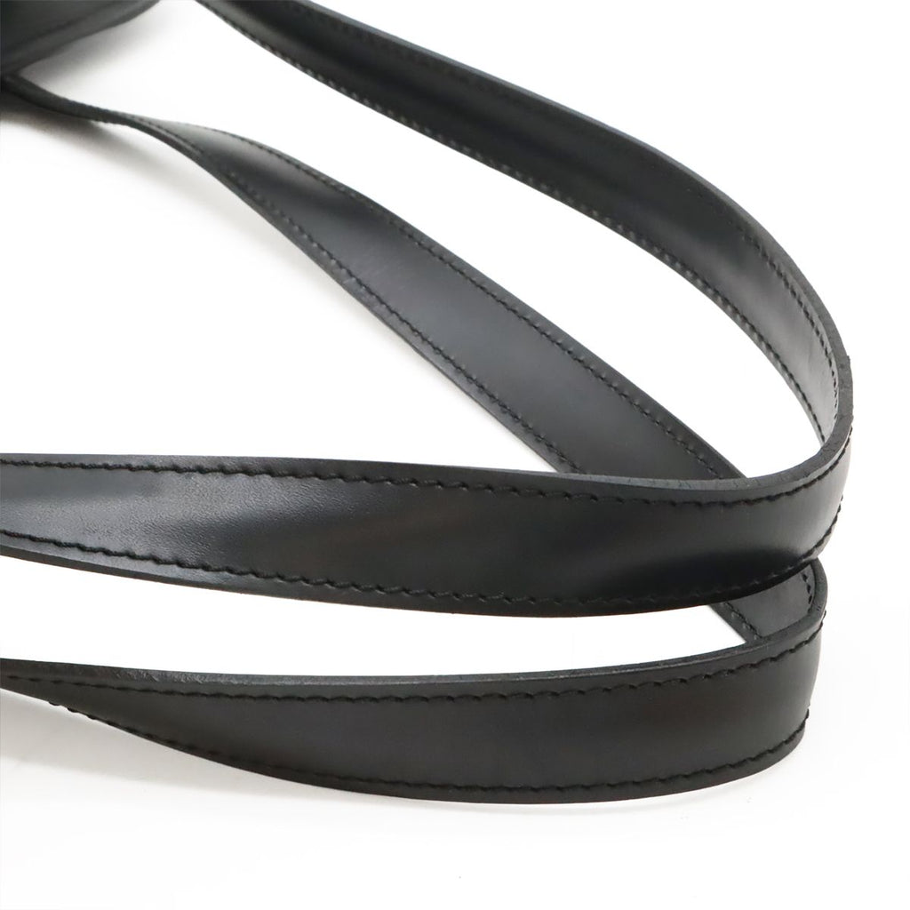 Louis Vuitton Epi Lussac Shoulder Bag Tote Leather Noir Black — view 4