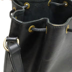 Louis Vuitton Epi Noe Shoulder Bag Drawstring Noir Black Gold — view 6
