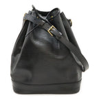 Louis Vuitton Epi Noe Shoulder Bag Drawstring Noir Black Gold