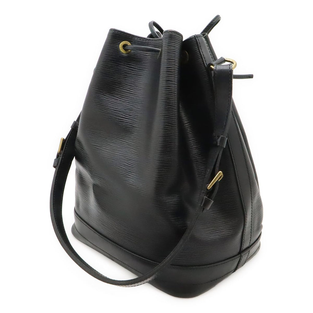 Louis Vuitton Epi Noe Shoulder Bag Drawstring Noir Black Gold — view 2