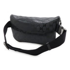 Gucci GG Supreme Belt Bag Waist Pouch Hip Leather Black — view 2