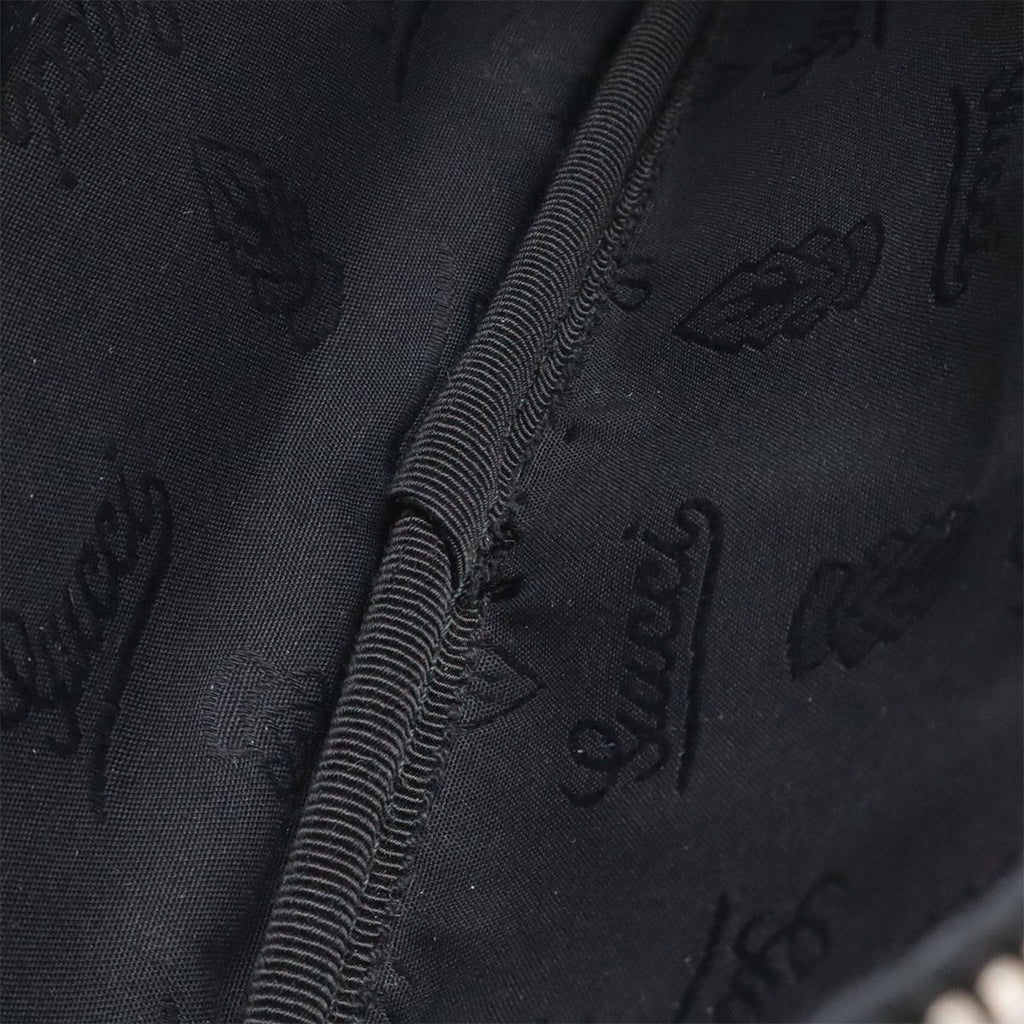 Gucci GG Supreme Belt Bag Waist Pouch Hip Leather Black — view 7