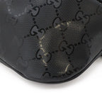 Gucci GG Supreme Belt Bag Waist Pouch Hip Leather Black — view 3
